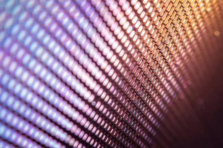 CloseUp LED blurred screen. LED soft focus background. abstract 