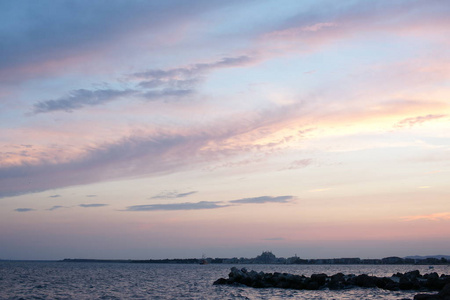 海洋 海滩 夏天 傍晚 旅行 地平线 墙纸 天空 黄昏 风景