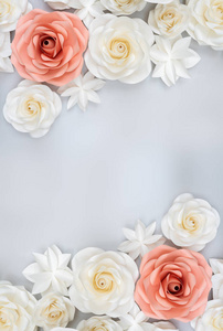 浪漫的 婚礼 开花 庆祝 花的 泡沫 框架 春天 美女 花束