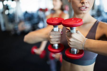 女孩 健身房 年代 锻炼 女人 成人 力量 损失 活力 健身