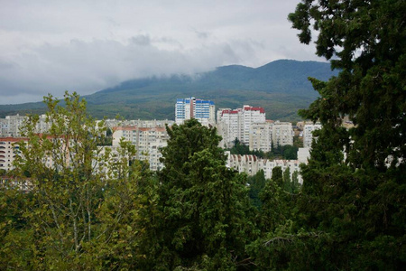 阿鲁什塔克里米亚市住宅区景观图片