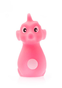 可爱的 橡胶 塑料 海马 玩具 复古的 软的 粉红色 动物