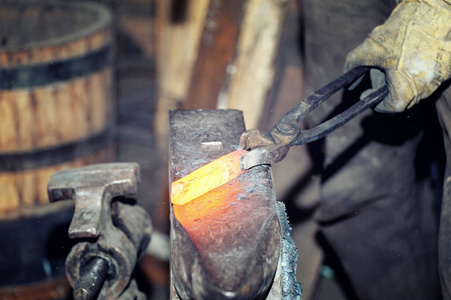 热的 复古的 行业 制造业 金属制品 火花 车间 燃烧 工具