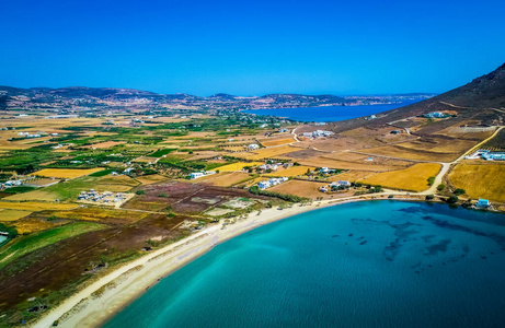 海岸线鸟瞰图