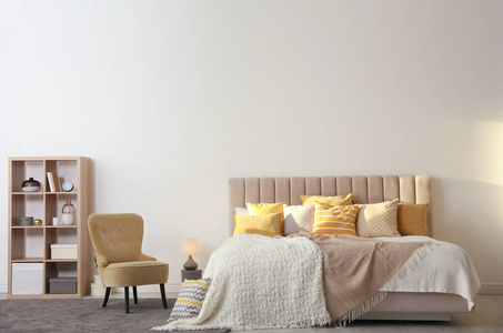 要素 新的 颜色 在室内 趋势 毯子 美丽的 家具 最小值