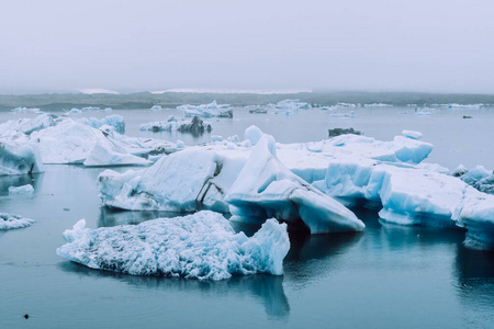 反射 自然 冰川 北欧 变暖 风景 海岸 冰岛语 美女 浮动