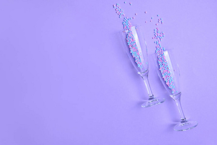 酒吧 玻璃 聚会 丁香花 玻璃杯 香槟 点心 甜的 作文