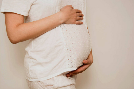 怀孕 女人 产前 生活 文胸 成人 乳房 腹部 内衣 美丽的