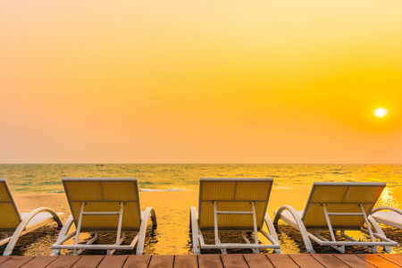 假期 泰国 夏天 海岸线 美丽的 椅子 放松 太阳 求助
