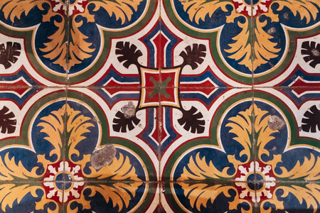 外部 地板 要素 织物 工艺 简单的 正面 葡萄牙语 马赛克