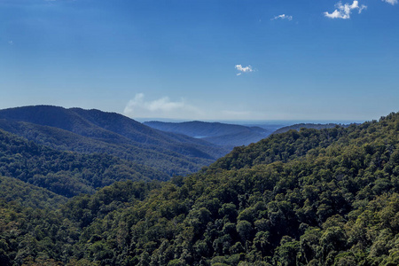 小山 美丽的 峡谷 山谷 天空 澳大利亚人 公园 储备 澳大利亚