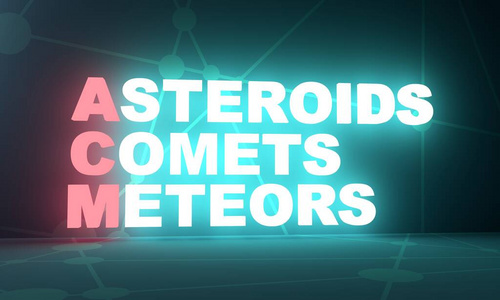 小行星彗星流星图片