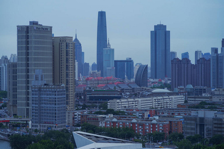 场景 摩天大楼 亚洲 建筑 全景图 旅行 海滨 风景 办公室