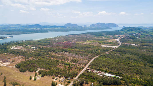 兰塔 风景 吸引 旅游业 社区 美丽的 天线 海岸 流行的