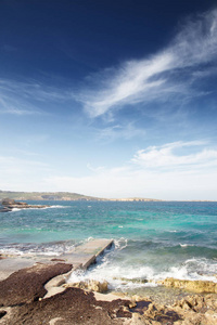 假期 自然 欧洲 地中海 海滩 假日 美丽的 风景 马耳他