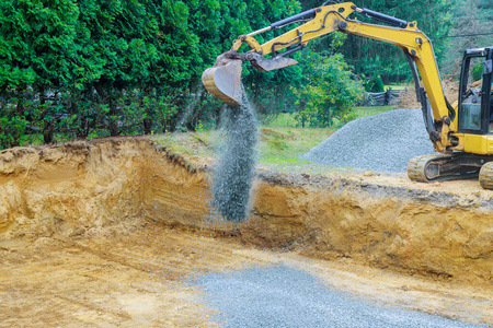 活动 水桶 工作 车辆 建造 承包商 加固 污垢 砾石 地球