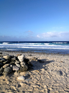 假期 风景 石头 海景 自然 夏天 波浪 海洋 海岸 日落