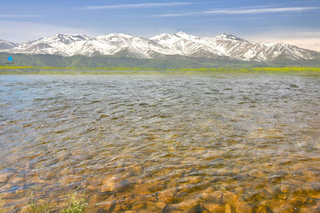 高的 纳林 美女 场景 村庄 岩石 公园 旅游业 天山 小山