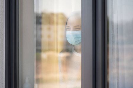 照顾 面具 流感 空气污染 冠状病毒 污染 医院 过敏 肖像