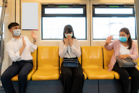 面具 运输 距离 医学 泰国 细菌 警告 火车 商业 流感