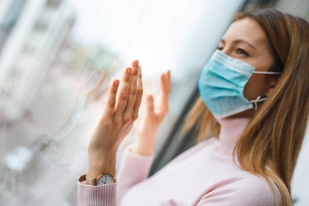 面具 大流行 肺炎 医学 空气 爆发 卫生 成人 面对 女人