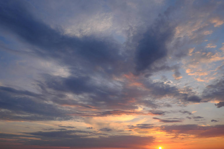 天堂 颜色 日出 傍晚 美丽的 自然 美女 风景 夏天 阳光