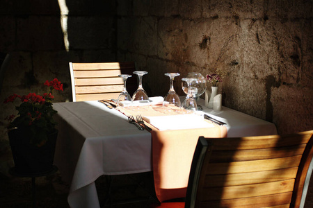 意大利 意大利语 餐厅 浪漫的 古老的 家具 街道 梯田