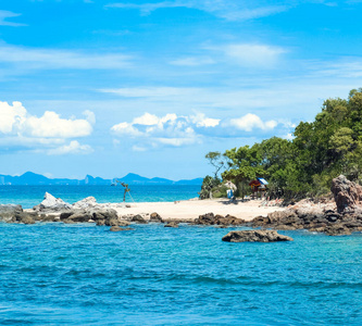 天空 泰国 假日 风景 海岸 海洋 海湾 海岸线 旅游业