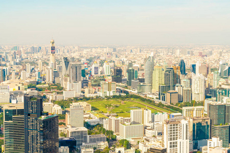 办公室 高的 天空 旅行 建筑 美丽的 泰国 首都 市中心