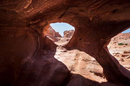 坟墓 砂岩 美丽的 峡谷 文明 旅游业 自然 旅行 遗产