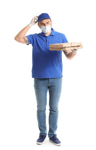 食物 午餐 传送 流行病 感染 大流行 面具 公司 工人