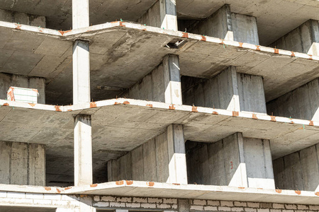 水泥 房地产 整体式 建设 住房 技术 外观 天空 工程