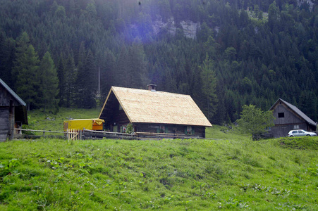 阿尔卑斯山 农业 欧洲 自然 木材 小屋 农场 天空 建筑