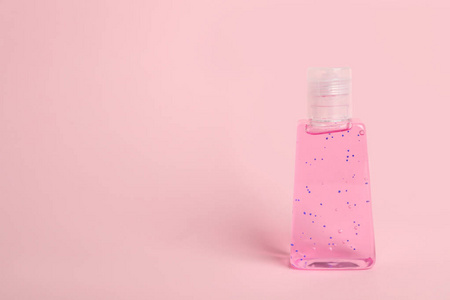 粉红色 大流行 复制 冠状病毒 瓶子 照顾 防腐剂 保护