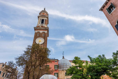 旅游业 纪念碑 艺术 地标 城市 钟楼 意大利 教堂 外观