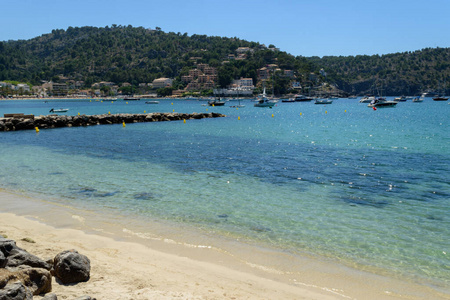 美丽的 马约卡 旅行 天堂 自然 吸引力 海滨 风景 海洋