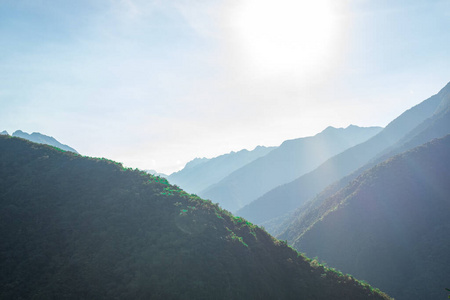 山谷 植被 旅游业 森林 印加 小山 徒步旅行 玻利维亚