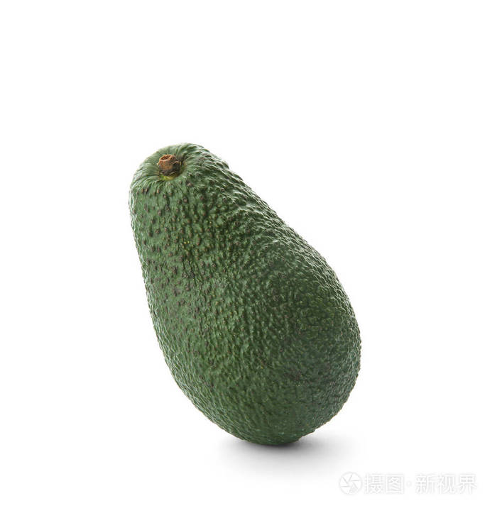 白底熟鳄梨热带水果
