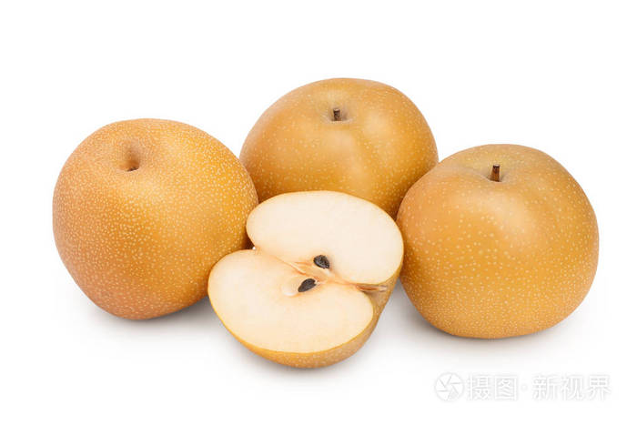 白底鲜亚洲梨