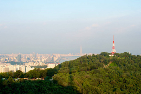 汉城夏季街景图片