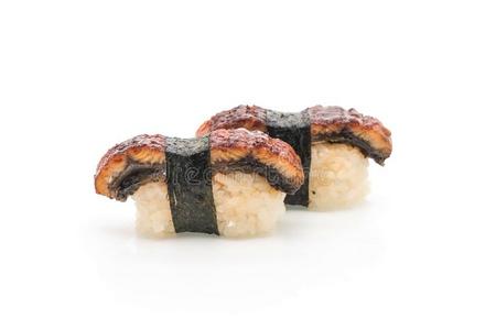 鳝鱼生鱼片寿司寿司日本人食物方式