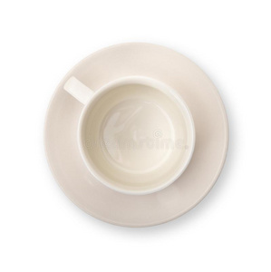 杯子为咖啡豆向白色的背景