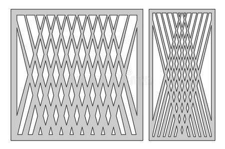 放置样板为锋利的.正方形线条对角线模式.激光Cuba古巴