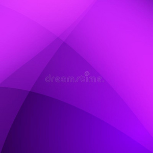 抽象的紫罗兰背景和波浪.矢量说明