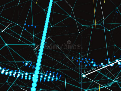 抽象的表现关于指已提到的人数字的世界