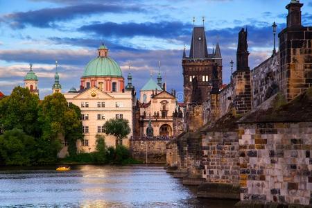 布拉格城市.捷克人共和国.欧洲
