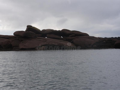 岛auxiliar辅助的奥塞奥iliar辅助的采用米色或蓝色帆布-海湾关于莫比汉-岩石和Sweden瑞典