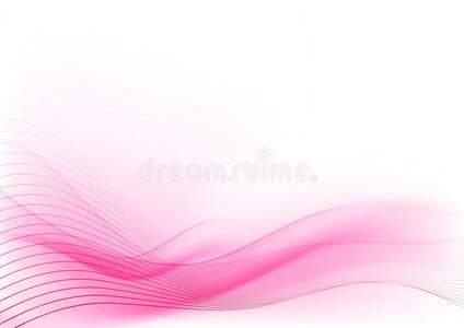 弧线和混合光粉红色的抽象的背景007