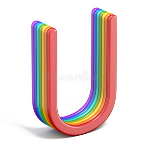 彩虹字体信英语字母表的第21个字母3英语字母表中的第四个字母