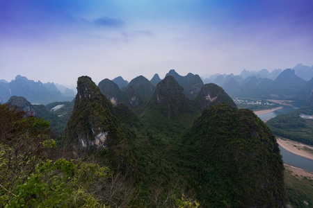 桂林阳朔相公山